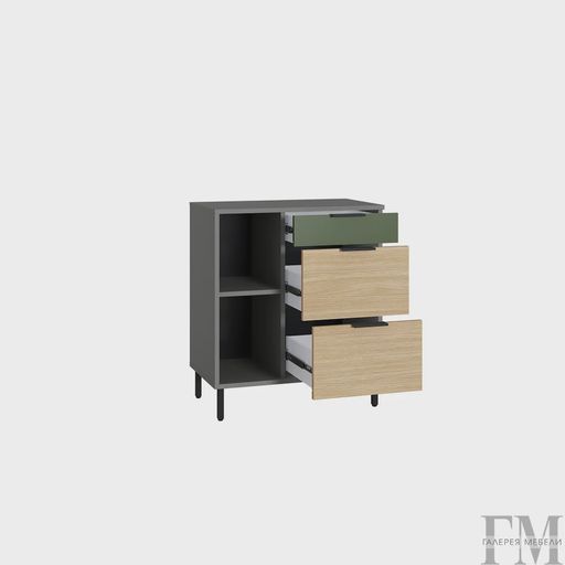 Тумба «Марвэл 16.160», зеленый